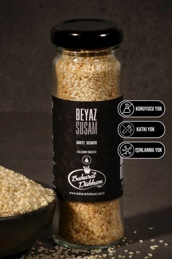 Baharat Dükkanı Beyaz Susam 65 gr