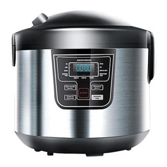 Redmond Rmc M20E 800 W Paslanmaz Çelik 5 Lt Hazneli Zamanlayıcılı Buharlı Pişirici Siyah