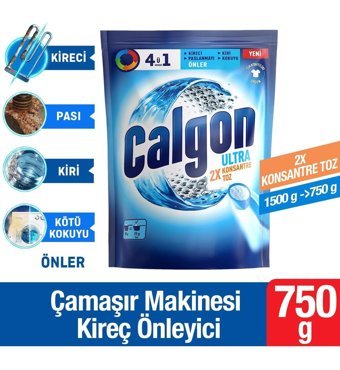Calgon Ultra Konsantre 4'ü 1 Arada 750 gr Kireç Önleyici