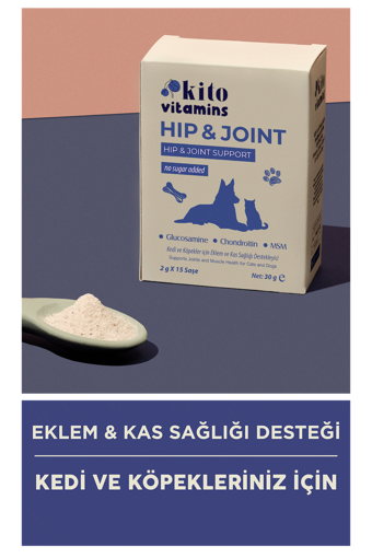 Kito C Vitamini Kemik Eklem Tüy Sağlığı 30 gr 1 Adet Köpek Vitamini
