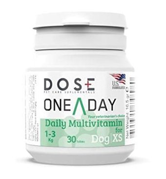 Dose One A Day D Vitamini C Vitamini B Vitamini Hamile Kemik Tüy Sağlığı 30 Tablet Sıvı Köpek Vitamini