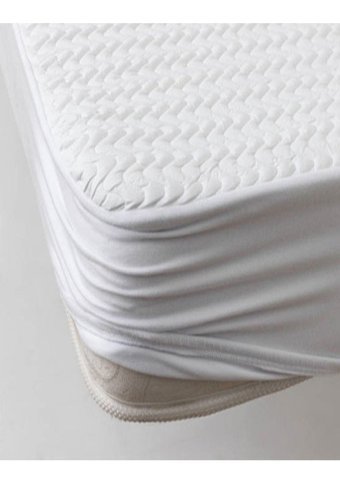 Mandaş Fitted Pamuk - Polyester Lastikli Sıvı Geçirmez Tek Kişilik Alez