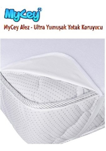 Mycey Pamuk Lastikli Sıvı Geçirmez Tek Kişilik Alez