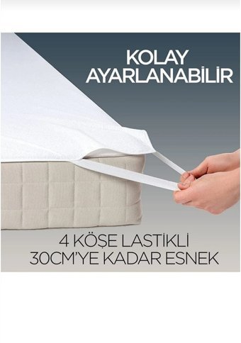 Ayhome Pamuk Lastikli Tek Kişilik Alez