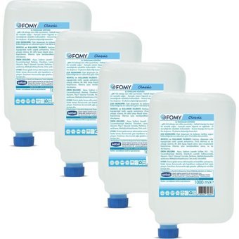 Fomy Classic Parabensiz Antibakteriyel Köpük Sıvı Sabun 1 lt 4'lü