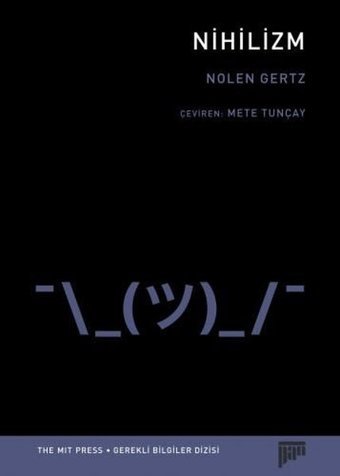 Nihilizm Nolen Gertz Pan Yayıncılık