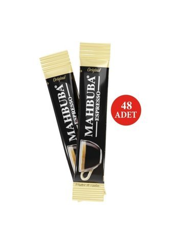 Mahbuba Coffee Sade 2 gr 48 Adet Espresso Hazır Kahve