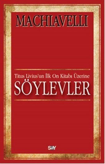 Söylevler Machiavelli Say Yayınları