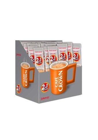Cafe Crown 2'si 1 Arada Sade 12 gr 48 Adet Granül Kahve Hazır Kahve