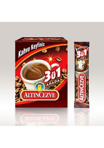 Altıncezve 3'ü 1 Arada Sade 15 gr 20 Adet Hazır Kahve