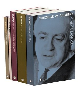 Theodor W. Adorno Seti 5 Kitap Takım - Hediyeli Theodor W. Adorno Metis Yayınları