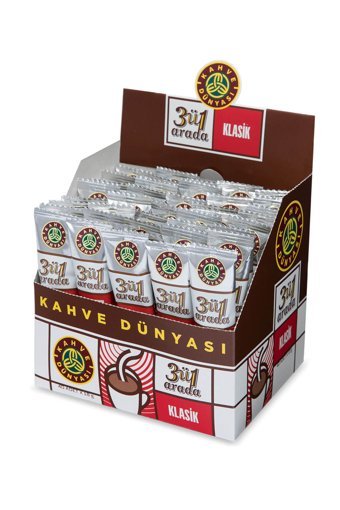 Kahve Dünyası 3'ü 1 Arada Sade 18 gr 40 Adet Granül Kahve Hazır Kahve