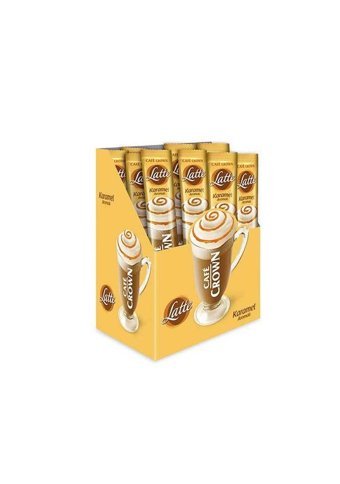 Cafe Crown Karamelli 17 gr 24 Adet Latte Hazır Kahve