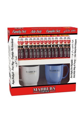 Mahbuba Coffee 3'ü 1 Arada Sütlü Köpüklü 18 gr 40 Adet Granül Kahve Hazır Kahve