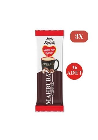 Mahbuba Coffee Sütlü Köpüklü 10 gr 36 Adet Granül Kahve Hazır Kahve