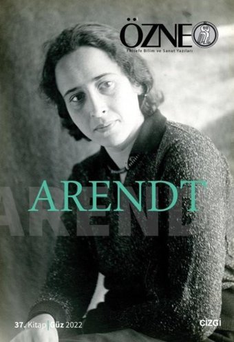 Özne 37. Kitap - Arendt Kolektif Çizgi Kitabevi