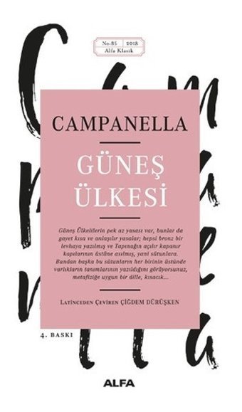 Güneş Ülkesi Campanella Alfa Yayıncılık