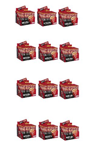 Nescafe 3'ü 1 Arada Sade 624 gr 12 Adet Granül Kahve Hazır Kahve