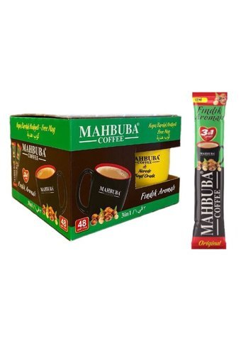 Mahbuba Coffee Sade 17 gr 48 Adet Granül Kahve Hazır Kahve