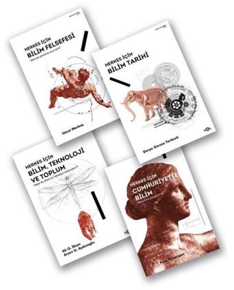 Herkes İçin Bilim Seti - 4 Kitap Takım Ali O. İlhan Fol Kitap