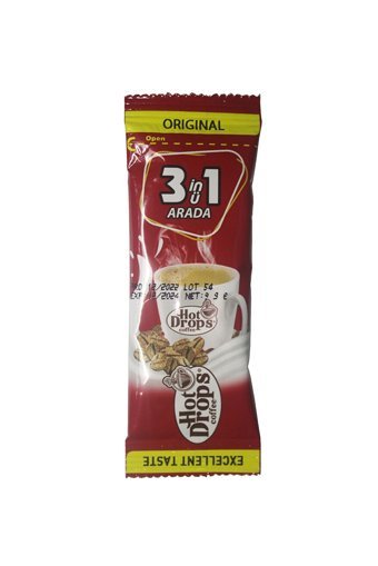 Hot Drops 3'ü 1 Arada Sade 9 gr 40 Adet Granül Kahve Hazır Kahve