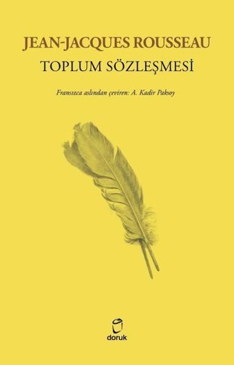 Toplum Sözleşmesi Jean Jacques Rousseau Doruk Yayınları