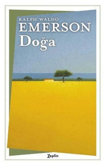 Doğa Ralph Waldo Emerson Zeplin Kitap
