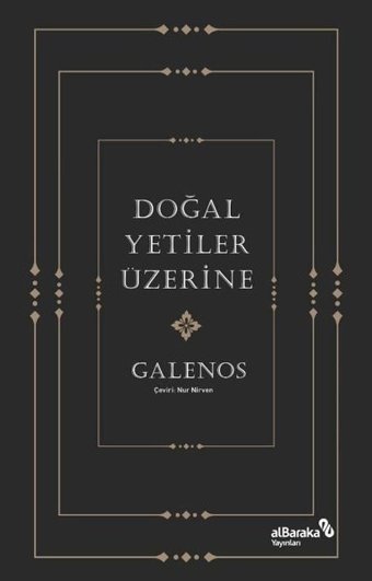 Doğal Yetiler Üzerine Galenos alBaraka Yayınları