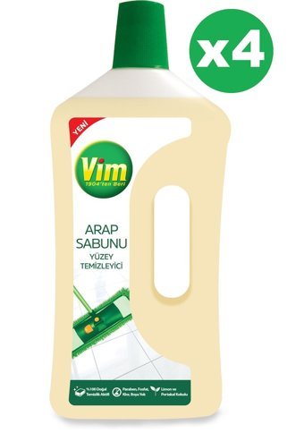 Vim Sıvı Arap Sabunu 4x1 lt