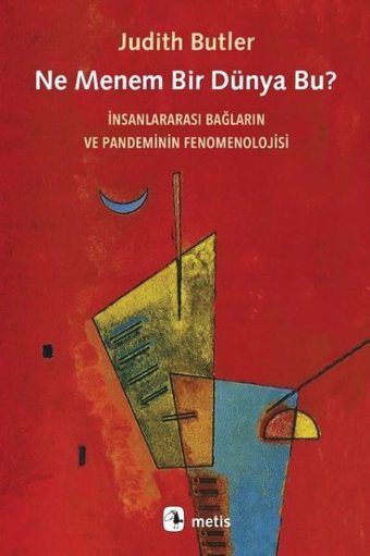 Ne Menem Bir Dünya Bu? İnsanlararası Bağların ve Pandeminin Fenomenolojisi Judith Butler Metis Yayınları
