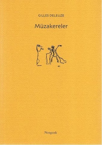 Müzakereler Gilles Deleuze Norgunk Yayıncılık