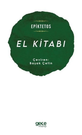 El Kitabı Epiktetos Gece Kitaplığı