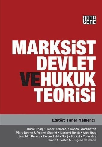 Marksist Devlet ve Hukuk Teorisi Kolektif Nota Bene Yayınları
