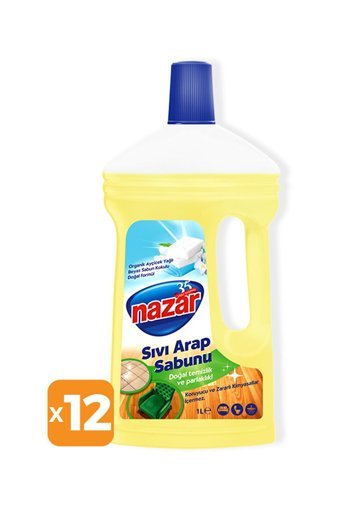 Nazar Sıvı Arap Sabunu 12x1 lt