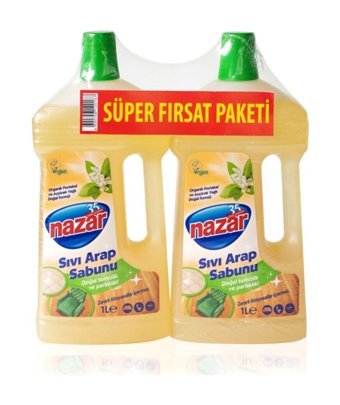 Nazar Sıvı Arap Sabunu 2x1 lt