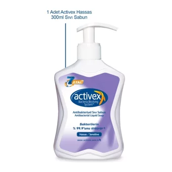 Activex Nemlendiricili Antibakteriyel Köpük Sıvı Sabun 1 lt Tekli