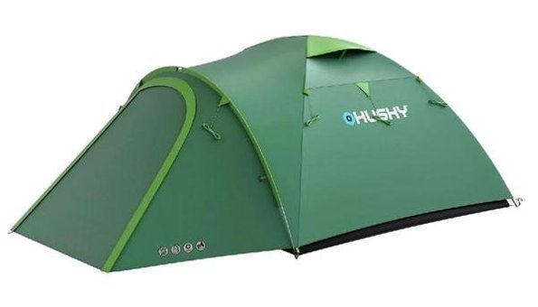 Husky Bizon 3 Kişilik 4 Mevsim Kamp Çadırı Yeşil