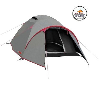 Evolite Excamp 2 Pro 4 Kişilik 4 Mevsim Kamp Çadırı Gri