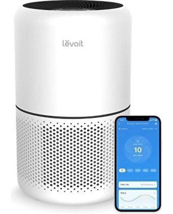 Levoit Core 300s Pro 23 W 22 dB 50 m² Karbon Filtreli Ozonsuz Hepa Filtreli Hava Temizleyici Beyaz
