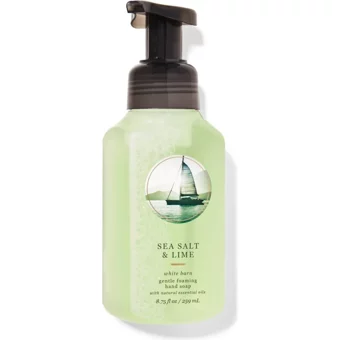 Bath & Body Works Sea Salt & Lime Nemlendiricili Parabensiz Organik Köpük Sıvı Sabun 259 ml Tekli