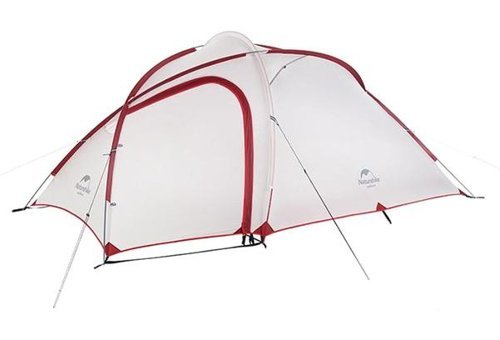 Naturehike Hiby Stan Ultralight One Big 3 Kişilik 3 Mevsim Kamp Çadırı Kırmızı