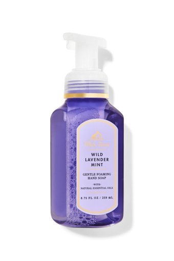 Bath & Body Works Wild Lavender Mint Nemlendiricili Parabensiz Organik Köpük Sıvı Sabun 259 ml Tekli