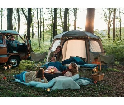Easy Camp Moonlight 6 - 8 Kişilik 4 Mevsim Aile Çadırı Yeşil
