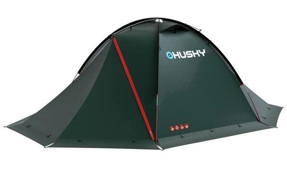 Husky Falcon 2 Kişilik 5 Mevsim Kamp Çadırı Siyah