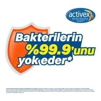 Activex Nemlendiricili Antibakteriyel Köpük Sıvı Sabun 1.5 lt 2'li