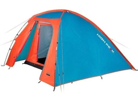 High Peak Rapido 3 Kişilik 3 Mevsim Kamp Çadırı Mavi-Turuncu