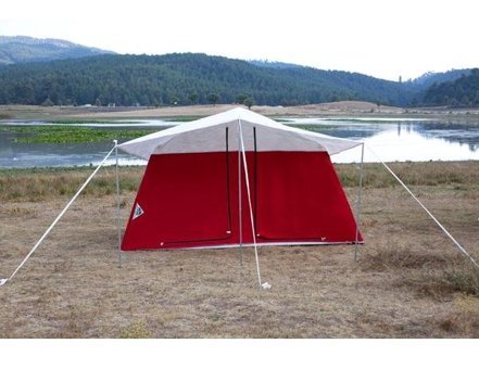 Zeycamping 6 Kişilik 4 Mevsim Odalı Kamp Çadırı Kırmızı