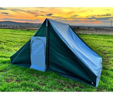 Tunç 4 - 6 Kişilik 4 Mevsim Kamp Çadırı Yeşil