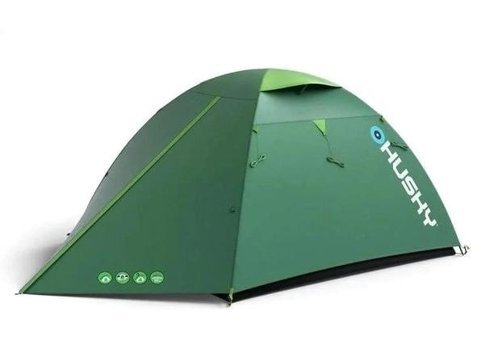 Husky Bird Plus 3 Kişilik 4 Mevsim Kamp Çadırı Haki