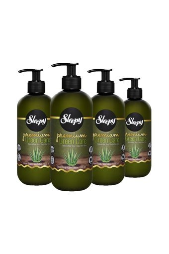 Sleepy Premium Aloe Vera Nemlendiricili Köpük Sıvı Sabun 500 ml 4'lü